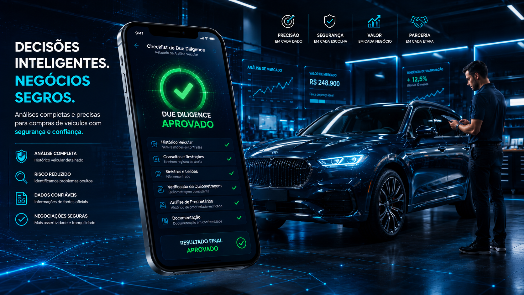 Due diligence automotiva: O segredo dos Car Hunters para garantir carros sem sinistro